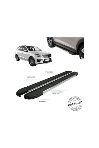 Mercedes M Class W166 İle Uyumlu 2011 2012 2013 2014 2015 2016 2017 2018 2019 Yan Basamak