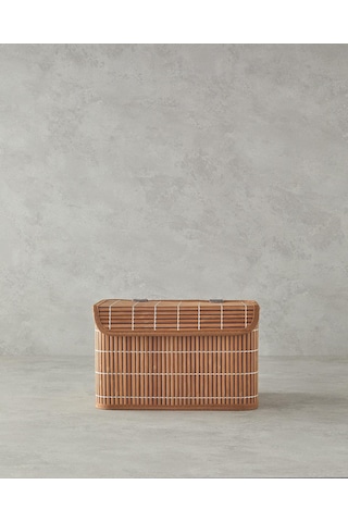 English Home Hardwood Bambu Saklama Kutusu- 28x20x18 Cm