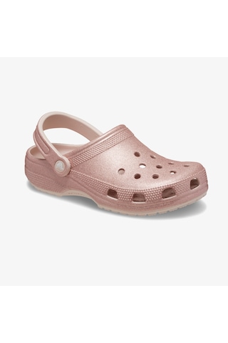 Crocs Classic Glitter Clog Unisex Gri Terlik 205942 Gri