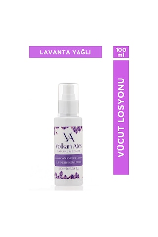 Volkan Ates Natural & Beauty Lavanta Yağlı Vücut Losyonu 100 ML