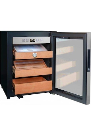 La Sommeliere Elek. Nemlendirme Puro Dolabı Humidor 250cap 10'lu Saf Su Hediyeli