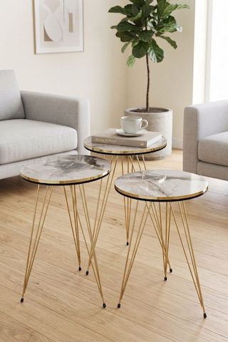Kahveci.store Gold Tel Zigon Efes Beyaz 3'lü 22