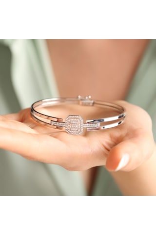 Beyaz Altın Baget Kelepçe