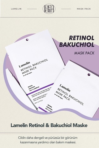 Retinol Ve Bakuchiol İçeren Yoğun Bakım Maskesi Retinol + Bakuchiol Mask Pack