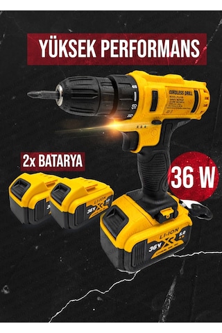 Moonshop 36 Matkap Watt Çift Batarya Maşalı Anahtar Fort Pense To