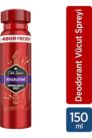 Old Spice Rockstar 48H Erkek Sprey Deodorant 150 ML