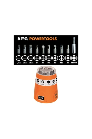 Aeg Maxı-bıt Vidalama Bits Uç Seti 10 Parça