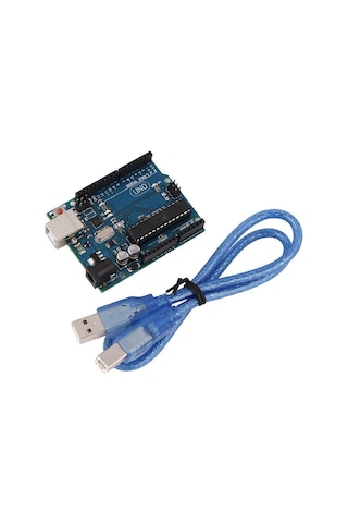 Arduino Uno R3 Klon Mega328p Dıp Açık Kaynak Kodlu Yazılım Geliştirme Kartı Microchip