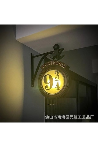 Suofeng Hogwarts Harry Potter Duvar Lambası - Ev Dekoru Aydınlatma Aleti, Dayanıklı Malzeme, Kolay Kurulum, Konforlu Ev Ortamı Diğer