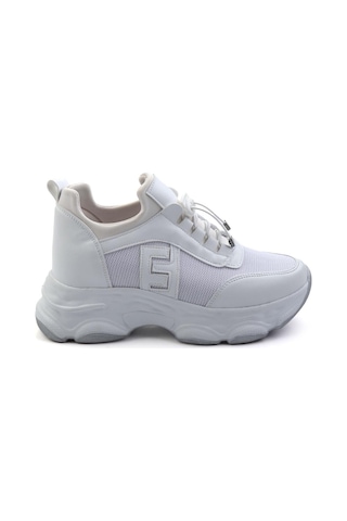 Bambi Beyaz Kadın Sneaker K01093606609 Beyaz