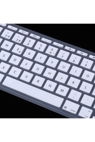 Homyl 11 Inç Macbook Için İspanyolca Fonetik Klavye Beyaz