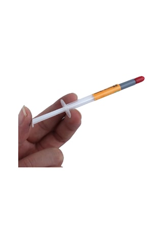 Küçük Şırınga Boy 1.8 W/mk 0.5 G Gri Gram Gümüş Alaşım Termal Macun Işlemci Chipset Ekran Kartlarında Kullanılabilir