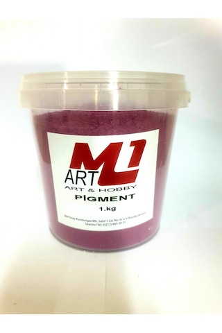 M1 ART Toz Pigment Boya 1.kg - LİLA
