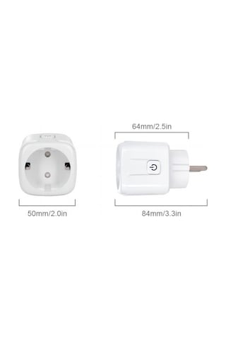 Ximistore9 Akıllı Wifi Priz - Uzaktan Kontrol, Zamanlayıcı Ve Enerji Takibi İle Ev Otomasyonu 2200w, Alexa/google Uyumlu