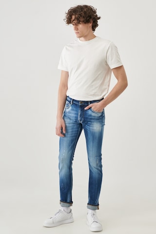 Lee Luke Slim Fit Düşük Bel Denim Esnek Jean Kot Pantolon Mavi