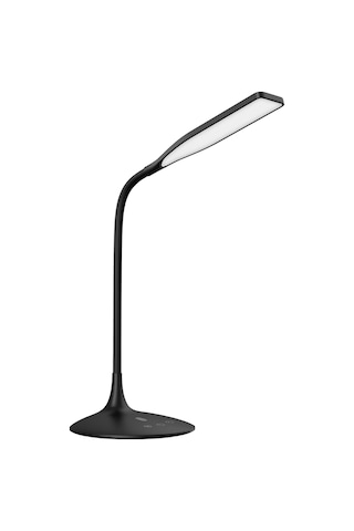 Taotronics Dokunmatik 3 Renk Işıklı Parlaklık Ayarlı Taşınabilir Esnek LED Masa Lambası Siyah