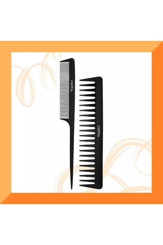 Cantu Karbon Fiber Isıya Dayanıklı Saç Kırılmalarını Engelleyen Taraklar