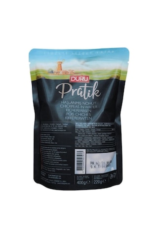 Duru Pratik Haşlanmış Nohut 400 G