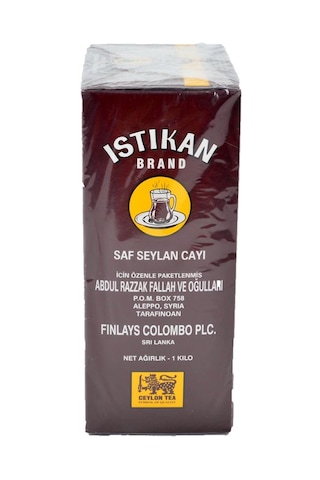 Istikan Brand Pure Ceylon Siyah Dökme Çay 1 KG