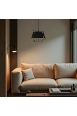 Velle Siyah Sarkıt Avize Siyah