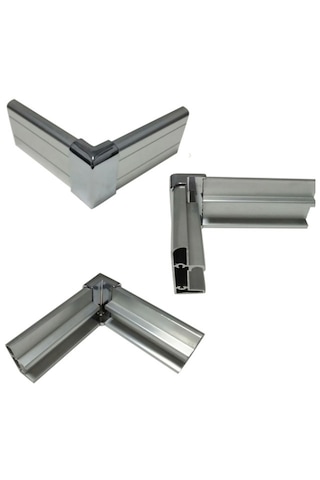 Duşakabin Köşe Takozu 2 Adet Krom