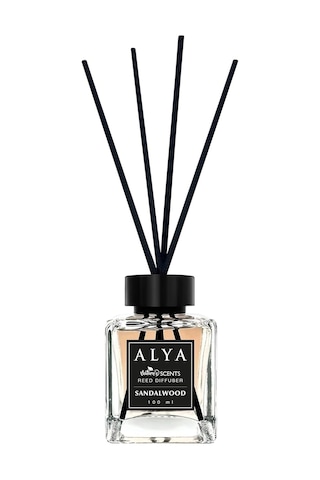 Alya Nature's Scents Sandalwood Bambu Çubuklu Oda Kokusu - Sandal Ağacı Kokusu Abundance Prosperity
