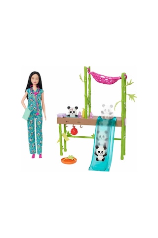 Barbie Panda Bakımı Oyun Seti HKT77