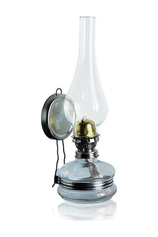 Nostaljik Gaz Lambası Büyük Boy Şeffaf