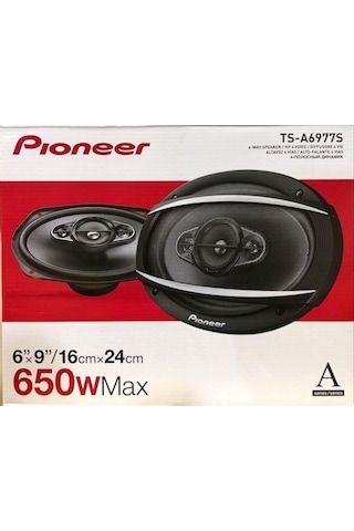 Pioneer Ts-A6977S 650 Watt Maximum Power Oval Hoparlör
