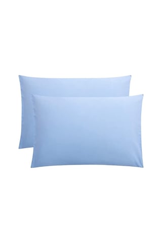 Stella Flavo 2'li Yastık Kılıfı 50x70+20 Cm Kapaklı Mavi