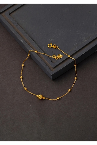 Bilezikci Dorika Toplu 22 Ayar Altın Halhal Sarı