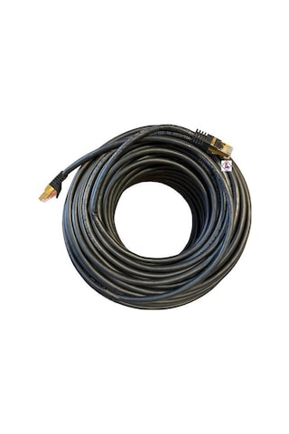 40 Metre Cat7 Kablo Siyah Cat7 Kablo 40 Metre