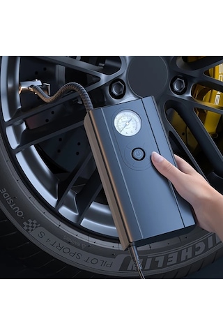 Boatshop1 12v Kablolu Hava Kompresörü Kablolu İşaretleyici Arabalar Motosikletler Bisikletler İçin Lastik Şişirici