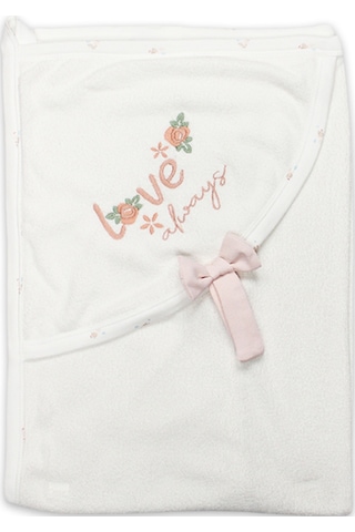 Bistyle Üçgen Başlıklı Havlu Grow İn Love Tekli