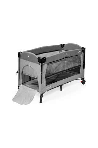 Baby2go Hound Anne Yanı Oyun Parkı 60x120 Cm Gri