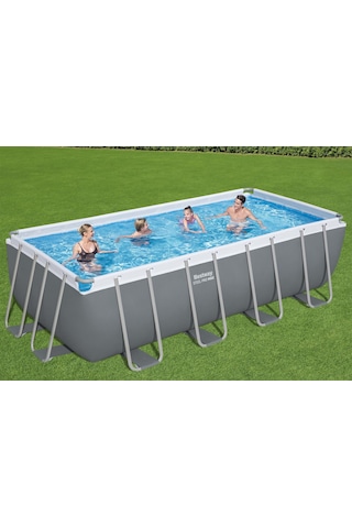 Bestway 56670 Steel Pro Max Prefabrik Yer Üstü Havuz Seti 4,88 M X 2,44 M X 1,22 M