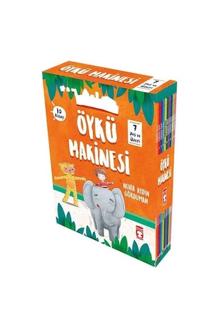 Öykü Makinesi Seti-10 Kitap Takım - Nehir Aydın Gökduman - Timaş Çocuk