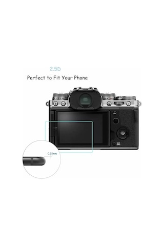 Fujifilm X T4 X T30 Xs 10 2.5d Lcd Temperli Cam Ekran Koruyucu