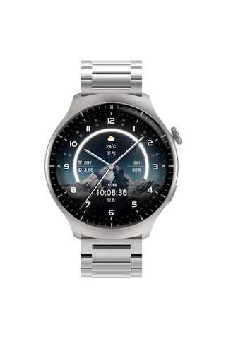 Harvox Watch Hx-4 Pro Akıllı Saat Iphone Ve Android Tüm Akıllı Telefonlara Uyumlu 46 Mm Gümüş