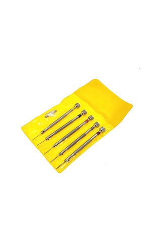 Shineyee 10 Parça Mini Tornavida Seti - Cep Telefonu, Dizüstü Bilgisayar Ve Saat Tamiri İçin Çelik Uçlu 0.8-1.6mm