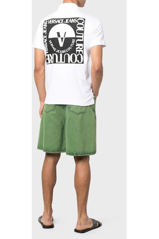 Versace Jeans Couture Erkek Polo Yaka T Shirt 74gagt15 Cj02o 003 Beyaz