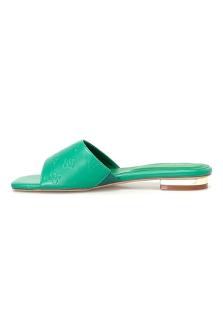 Nine West Valles 4fx Yeşil Kadın Düz Terlik 000000000101570335 Yeşil