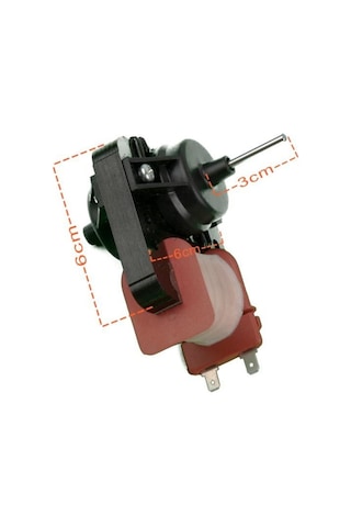 Bosch Uyumlu Buzdolabı No-Frost Fan Motoru -1651391-2909 - 540050612