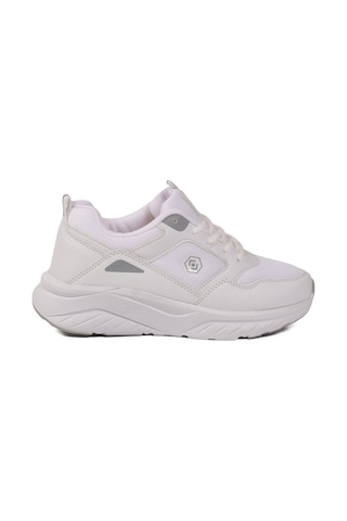 Ayakmod Beyaz Buz Fileli Hafif Unisex Spor Ayakkabı 2105 Z Beyaz-buz