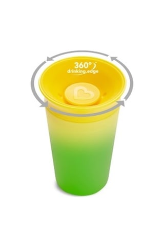 Munchkin Mucize 360° Renk Değiştiren Alıştırma Bardağı 12+ Ay 266 ML Sarı