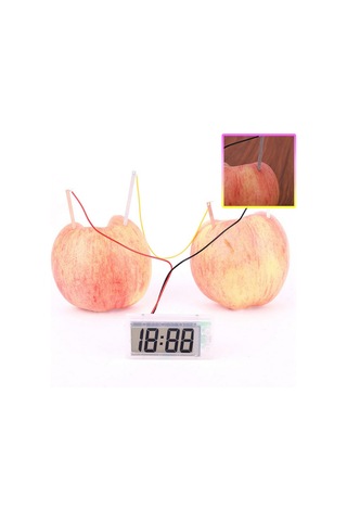 Ece Patates Saati Pil Yapma Deney Seti Saatli