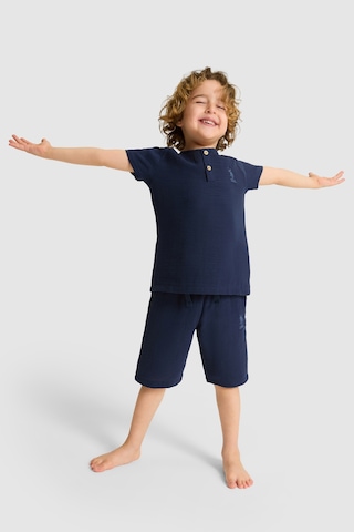 U.s. Polo Assn. Erkek Çocuk Lacivert Pijama Takım 50327343-vr033