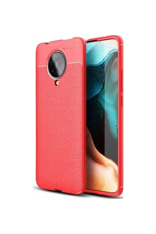 Xiaomi Poco F2 Pro Kılıf Zore Niss Deri Desenli Silikon Kılıf