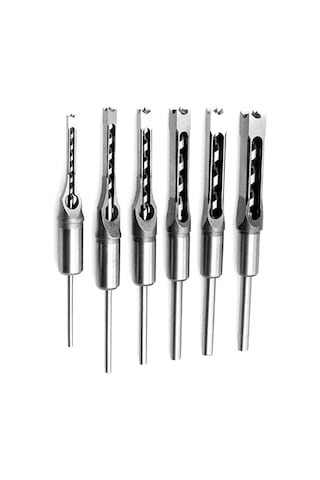 Hallow Kare Delik Matkap Ucu Ağaç İşleme Delik Testere 6 Adet