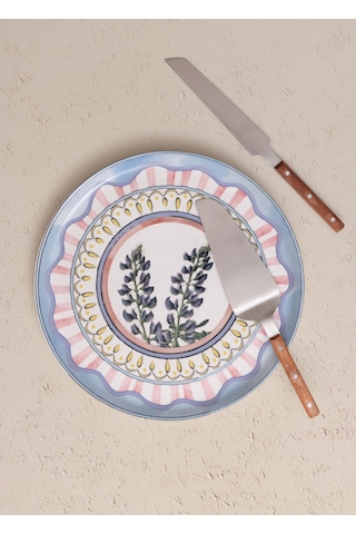 The Mia Spring Servis Tabağı 30 Cm Spr0005 Çok Renkli